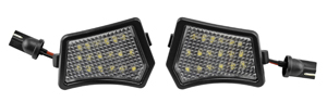 LED Under mirror light 5000K 1 pair i gruppen Kaross / Speglar / Lins, Lampa hos  Professional Parts Sweden AB (35435017)