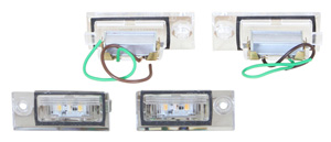 Belysning Skyltbelysning Led Sats in the group Headlights / Lightning / License plate lights at  Professional Parts Sweden AB (00140857)