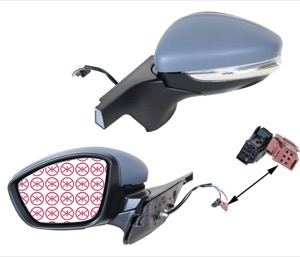 Utv.spegel hger in the group Body parts / Mirror / Outside Mirror at  Professional Parts Sweden AB (05331044)