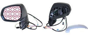 Utv.Spegel Vänster in the group Body parts / Mirror / Outside Mirror at Professional Parts Sweden AB (05381045)