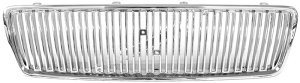 Grille S80 chrome frame grey stripe in the group Body parts / Body Parts / Radiator Grille / Radiator Grille at  Professional Parts Sweden AB (82434736)