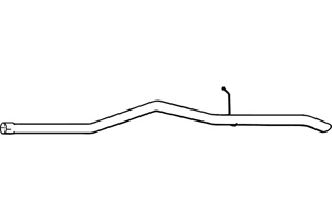 Rear pipe in the group  at  Professional Parts Sweden AB (P2382)