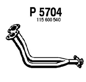 Front pipe in the group  at  Professional Parts Sweden AB (P5704)