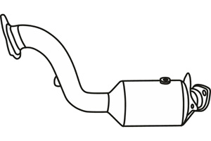 Catalytic converter in the group Exhaust parts / Catalytic converter at  Professional Parts Sweden AB (P9626CAT)