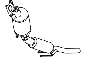 Catalytic converter in the group Exhaust parts / Catalytic converter at  Professional Parts Sweden AB (P9645CAT)