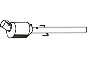 Diesel particle filter in the group Exhaust parts / Particle filter diesel at  Professional Parts Sweden AB (P9821DPF)