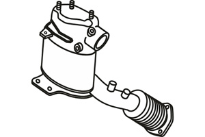 Diesel particle filter in the group Exhaust parts / Particle filter diesel at  Professional Parts Sweden AB (P9835DPF)