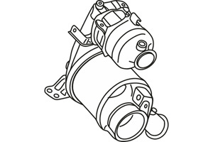 Diesel particle filter in the group Exhaust parts / Particle filter diesel at  Professional Parts Sweden AB (P9856DPF)