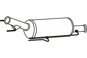 Diesel particle filter in the group  at  Professional Parts Sweden AB (P9863DPF)