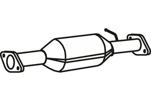 Diesel particulate filter in the group  at  Professional Parts Sweden AB (P9869DPF)