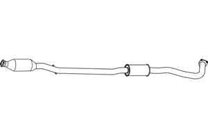 Diesel particle filter in the group Exhaust parts / Particle filter diesel at  Professional Parts Sweden AB (P9879DPF)