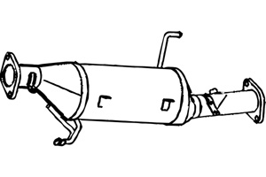 Diesel particle filter in the group  at  Professional Parts Sweden AB (P9880DPF)