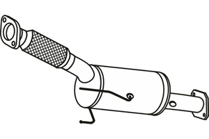 Diesel particle filter in the group Exhaust parts / Particle filter diesel at  Professional Parts Sweden AB (P9883DPF)