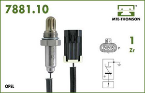 Oxygen Sensor in the group Exhaust parts / Oxygen sensor at  Professional Parts Sweden AB (XL7881.10.040)