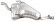 Exhaust muffler rear - Replaced by 25344785